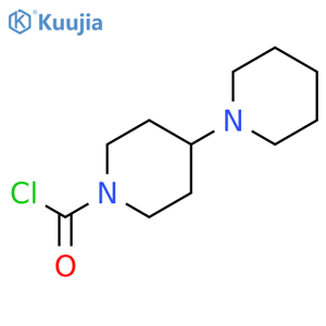 4-Piperidinopiperidine-1-carbonyl Chloride structure