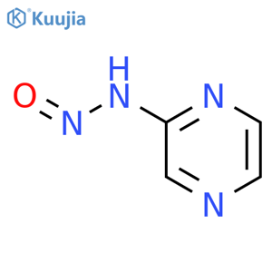 2-Pyrazinamine,N-nitroso- structure