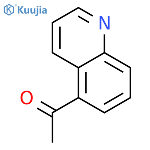 1-(quinolin-5-yl)ethan-1-one structure