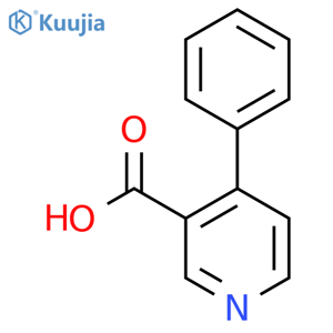 4-phenylpyridine-3-carboxylic acid structure