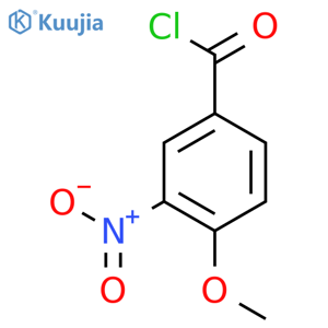 Benzoyl chloride,4-methoxy-3-nitro- structure