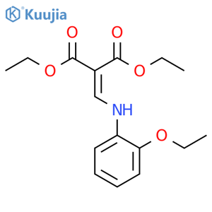 diethyl {[(2-ethoxyphenyl)amino]methylidene}propanedioate structure