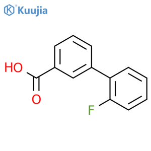 2'-Fluorobiphenyl-3-carboxylic acid structure