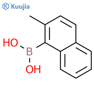 (2-Methylnaphthalen-1-yl)boronic Acid structure