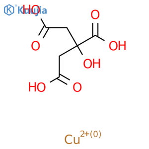 Copper Citrate structure