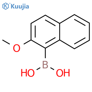 (2-Methoxynaphthalen-1-yl)boronic Acid structure