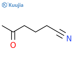 5-Oxohexanonitrile structure