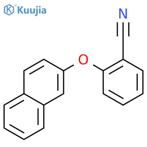 2-(2-Naphthyloxy)benzonitrile structure