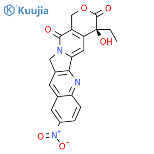 10-Nitrocamptothecin structure