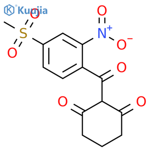 Mesotrione structure