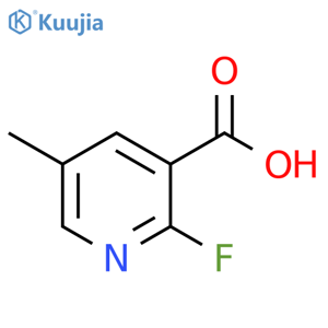 2-Fluoro-5-methylnicotinic Acid structure