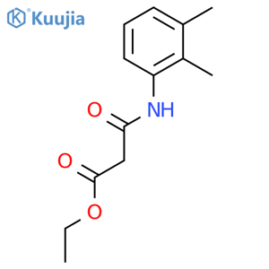 3-(2,3-Dimethylphenyl)amino-3-oxo-proponic Acid Ethyl Ester structure