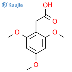 (2,4,6-Trimethoxyphenyl)acetic acid structure