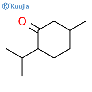 Menthone structure