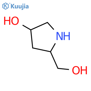 (3R,5S)-5-(hydroxymethyl)pyrrolidin-3-ol structure