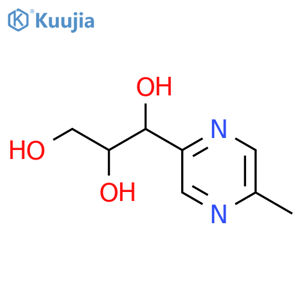 1,2,3-Propanetriol,1-(5-methylpyrazinyl)-, [R-(R*,S*)]- (9CI) structure