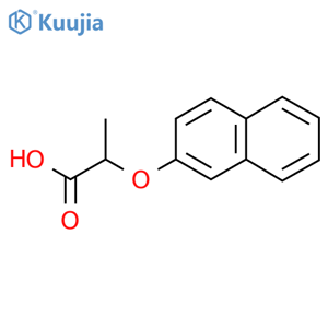 2-(2-Naphthyloxy)propanoic Acid structure