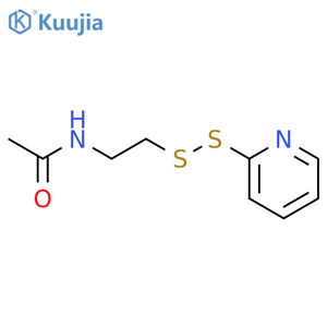 Acetamide,N-[2-(2-pyridinyldithio)ethyl]- structure