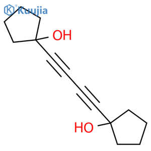 Cyclopentanol,(1,3-butadiyne-1,4-diyl)bis- (9CI) structure