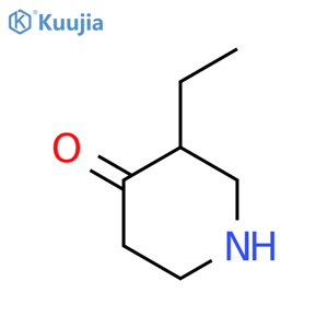 3-Ethylpiperidin-4-one structure