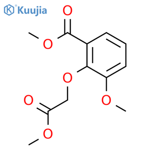 Methyl 3-Methoxy-2-(2-methoxy-2-oxoethoxy)benzoate structure