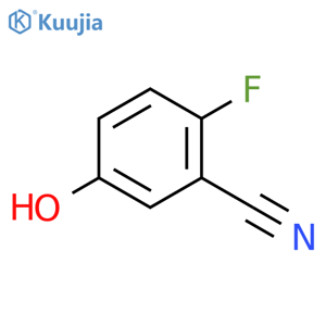 2-Fluoro-5-hydroxybenzonitrile structure