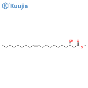 11-Eicosenoic acid, 3-hydroxy-, methyl ester, [S-(Z)]- (9CI) structure