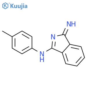 1H-Isoindol-3-amine,1-imino-N-(4-methylphenyl)- structure