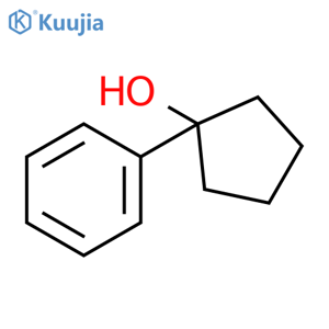 1-phenylcyclopentan-1-ol structure