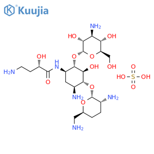 Arbekacin Sulfate (Technical Grade) structure