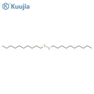 1,2-Didecyldisulfane structure