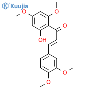 2'-Hydroxy-3,4,4',6'-tetramethoxychalcone structure