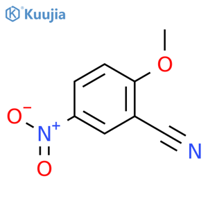 2-Methoxy-5-nitrobenzonitrile structure