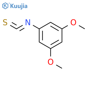 3,5-Dimethoxyphenyl isothiocyanate structure