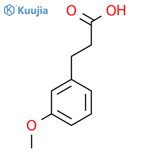 3-(3-methoxyphenyl)propanoic acid structure