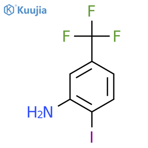 3-Amino-4-iodobenzotrifluoride structure