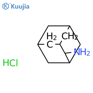 adamantan-2-amine;hydrochloride structure