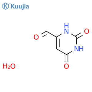 6-Formyluracil monohydrate structure