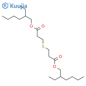 Bis(2-ethylhexyl) 3,3'-thiodipropionate structure