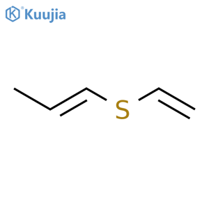 1-Propene, 1-(ethenylthio)- structure