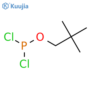 Phosphorodichloridous acid, 2,2-dimethylpropyl ester structure