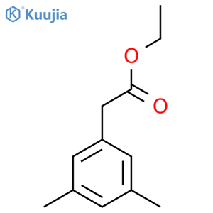 Ethyl 2-(3,5-dimethylphenyl)acetate structure