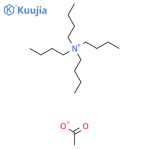 Tetrabutylammonium acetate structure