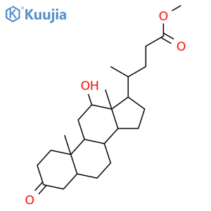 Methyl 3-Oxo-desoxycholate structure