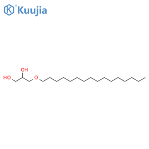 3-O-Hexadecyl-sn-glycerol structure