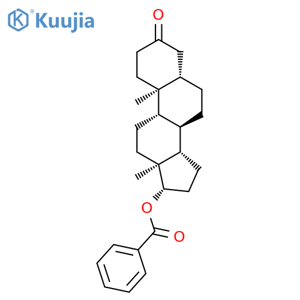 Stanolone benzoate structure