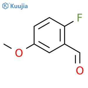 2-Fluoro-5-methoxybenzaldehyde structure