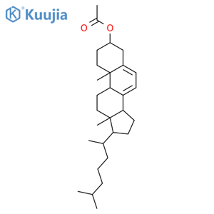 7,8-Didehydrocholesterol Acetate structure