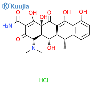 Doxycycline hydrochloride structure