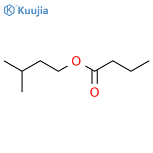 Isopentyl butyrate structure